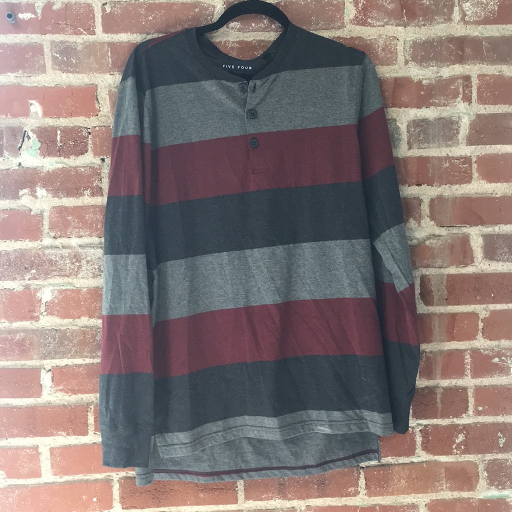 Five four button up tunic